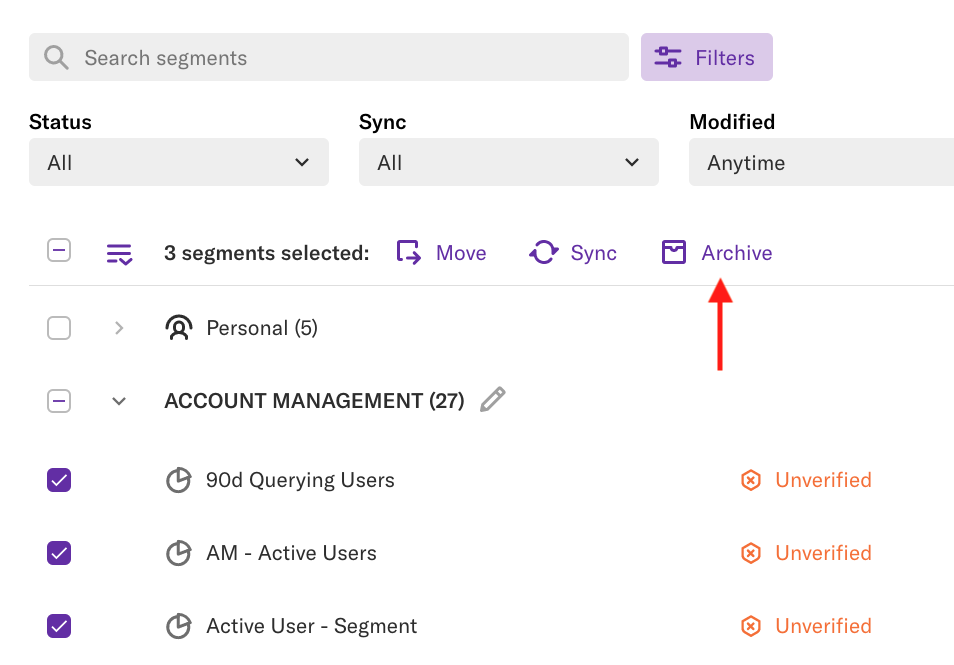 Segment Details 