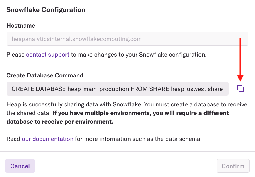 Snowflake Integration - Heap Help Center